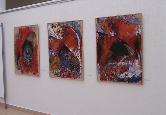 Triptych Trjsky k v Novkoch, olej 2007